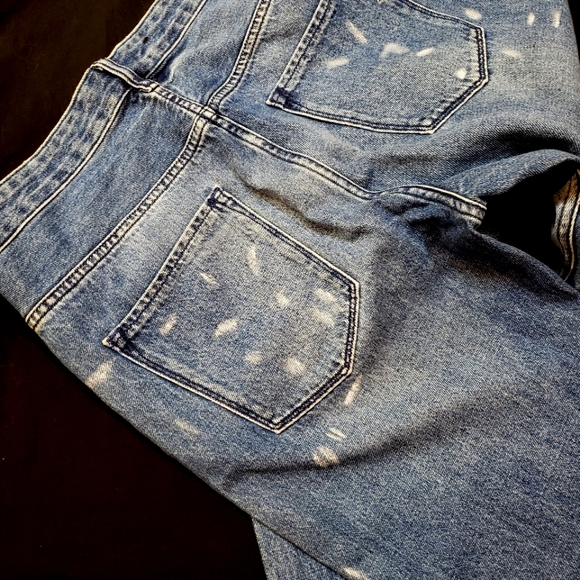 Scotch and Soda Embossed Cut Out Embellished Mom Jeans Sz 28/32 - Picture 11 of 13